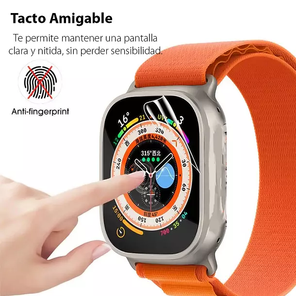 Lamina Mica Hidrogel Para Apple Watch 40 mm-3