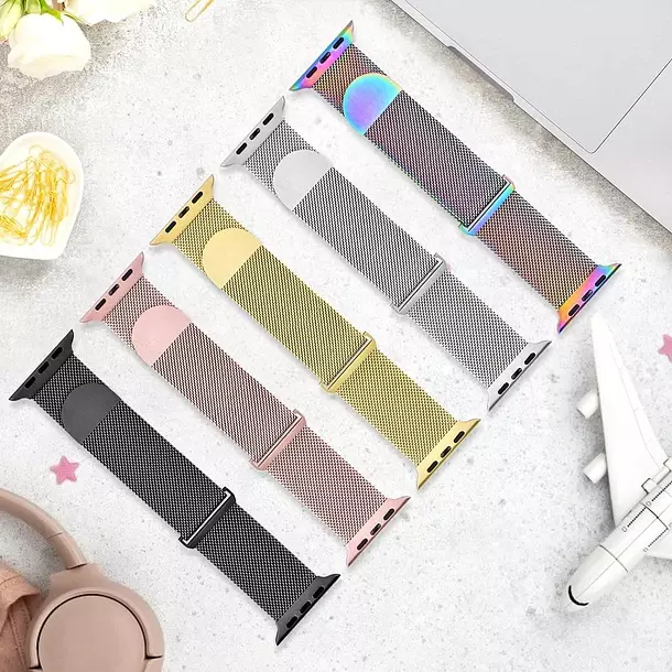 Correa Metalica Magnetica para Apple Watch 38 40 42 MM-2