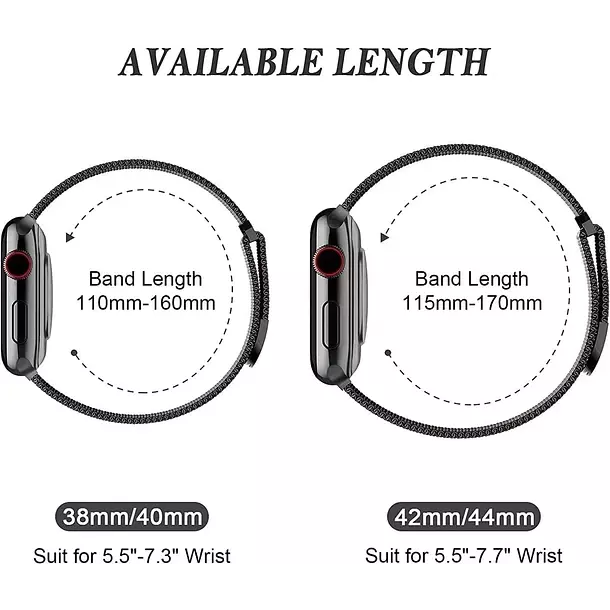 Correa Metalica Magnetica para Apple Watch 38 40 42 MM-3