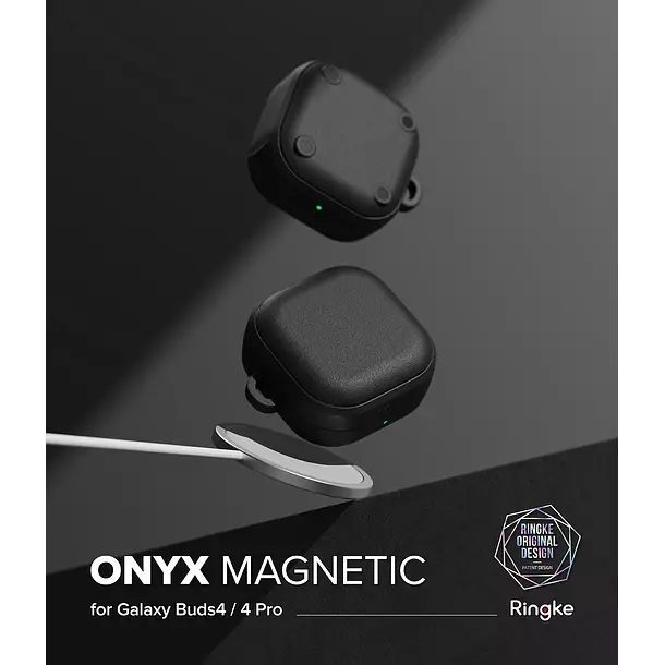 Carcasa Funda Ringke Para Buds 4 4 Pro Onyx Magnetic-3