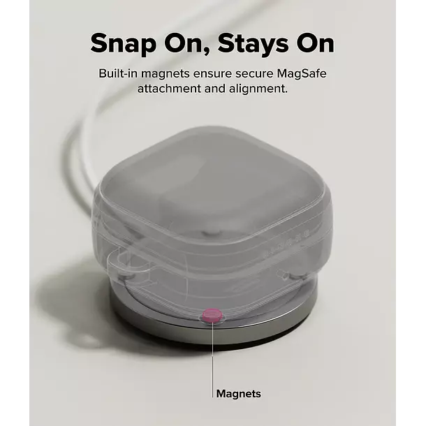 Carcasa Funda Ringke Para Buds 4 4 Pro Onyx Magnetic-4