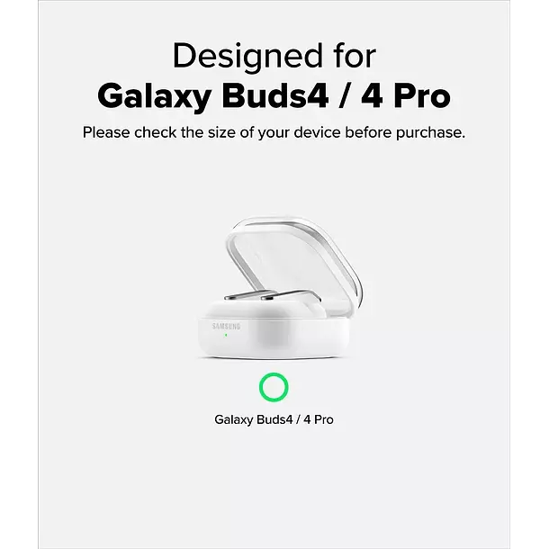 Carcasa Funda Ringke Para Buds 4 4 Pro Onyx Magnetic-6