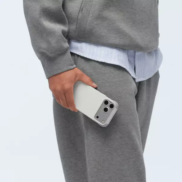Carcasa MOFT Snap para iPhone 17 Pro Max Misty Cove Cement-7
