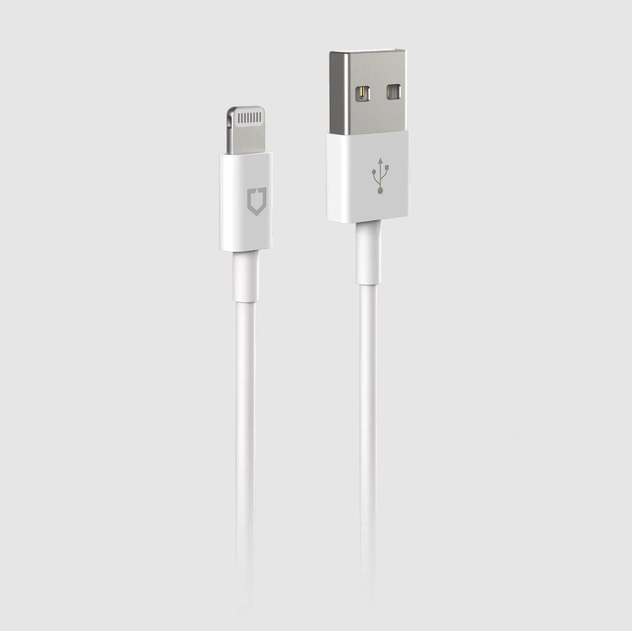 Cable RhinoShield Carga Rapida MFI Lightning a USB A 1 Metro-1
