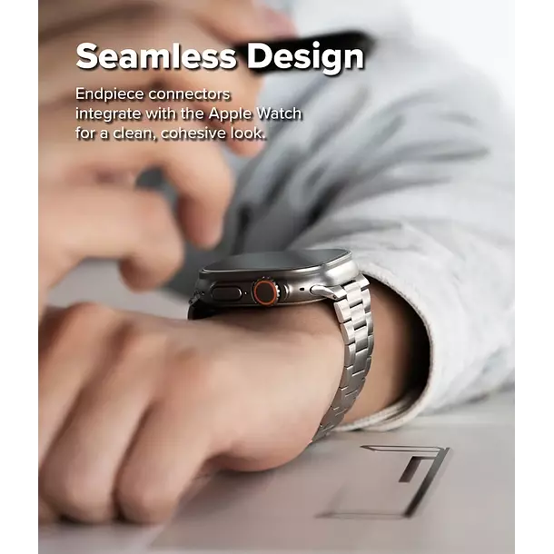 Correa Metalica Ringke Para Apple Watch 44 45 46 49mm-2