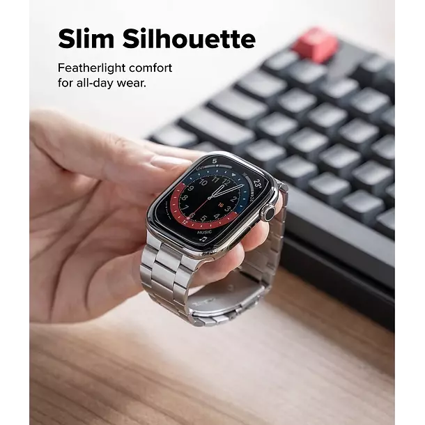 Correa Metalica Ringke Para Apple Watch 44 45 46 49mm-3