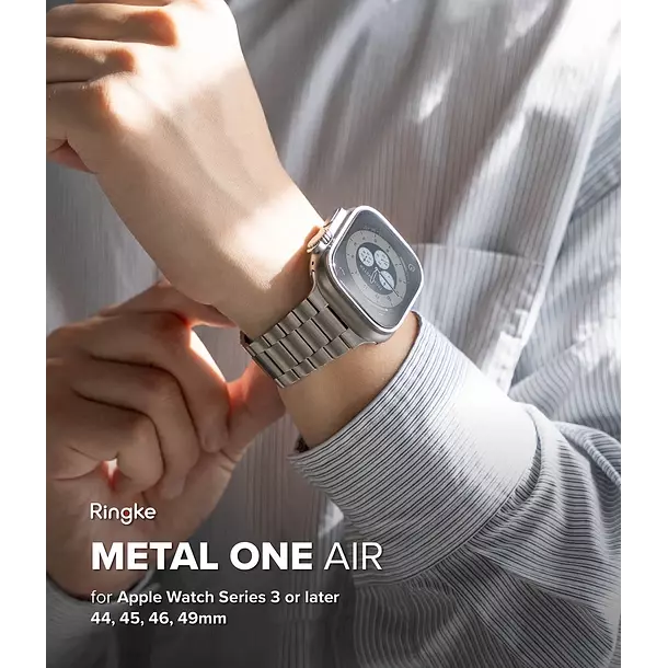 Correa Metalica Ringke Para Apple Watch 44 45 46 49mm-4