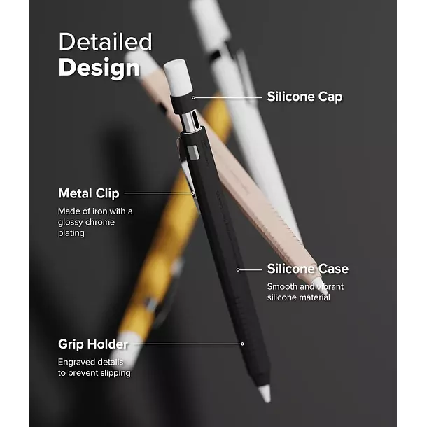 Funda RINGKE Para Apple Pencil USB C Diseno Lapiz-5
