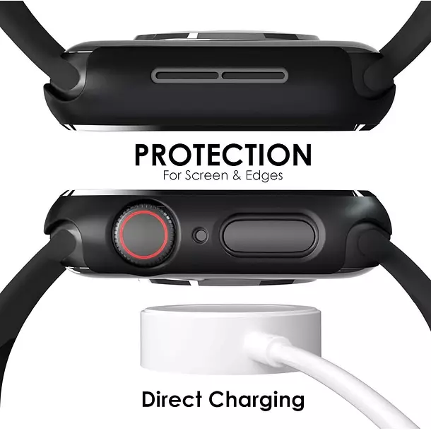 Protector para Apple Watch Glass 42mm Negro-2