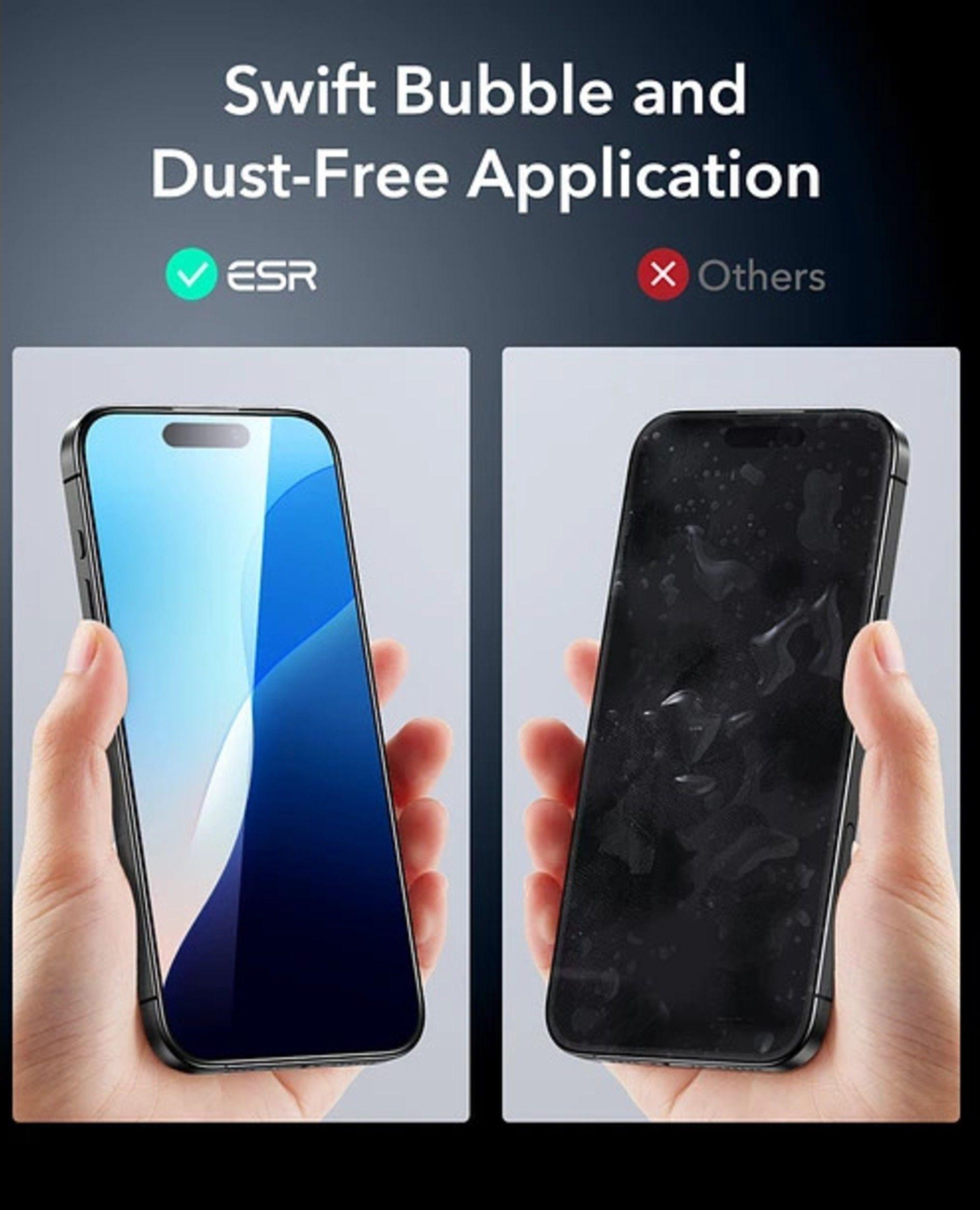 Mica Vidrio ESR Armorite Para iPhone 16 Pro Max-4
