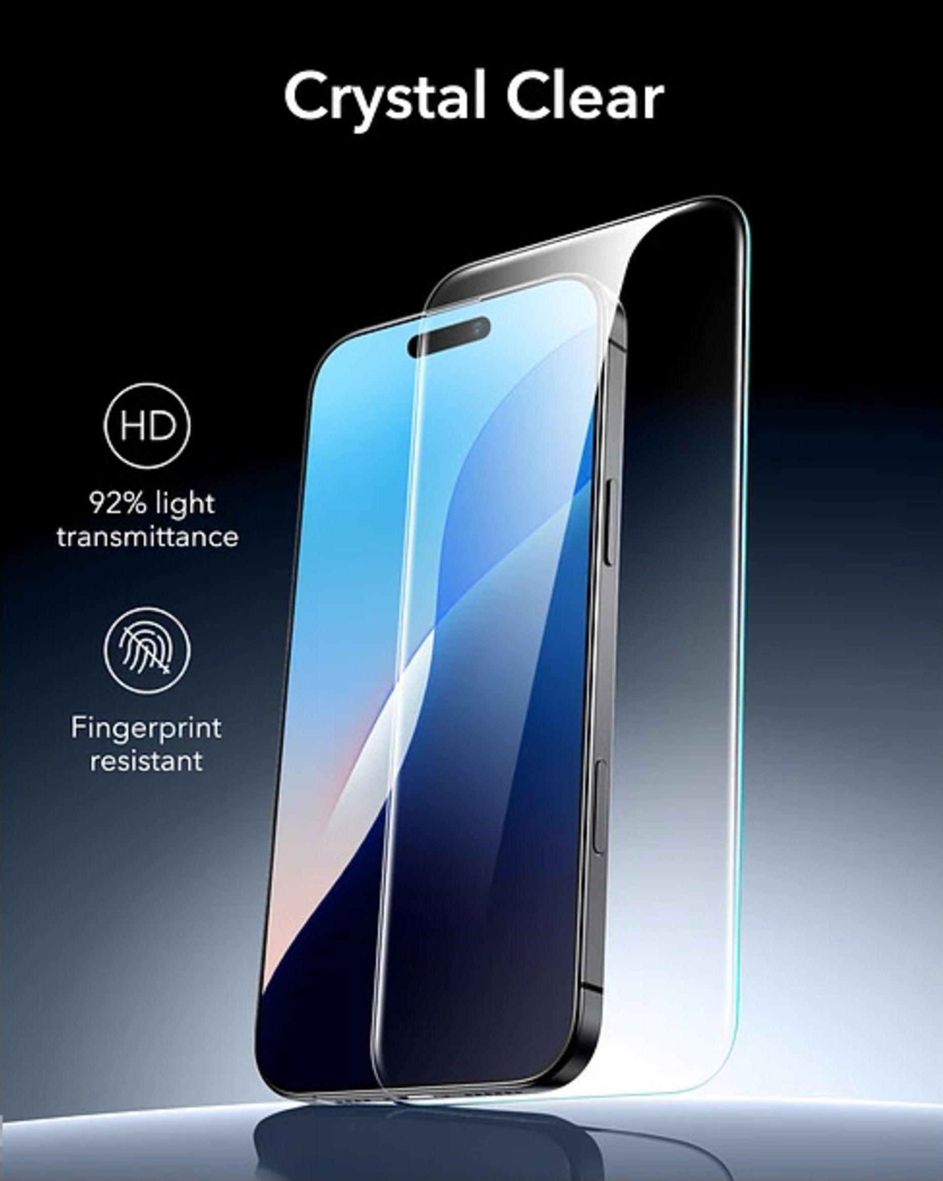 Mica Vidrio ESR Armorite Para iPhone 16 Pro Max-8