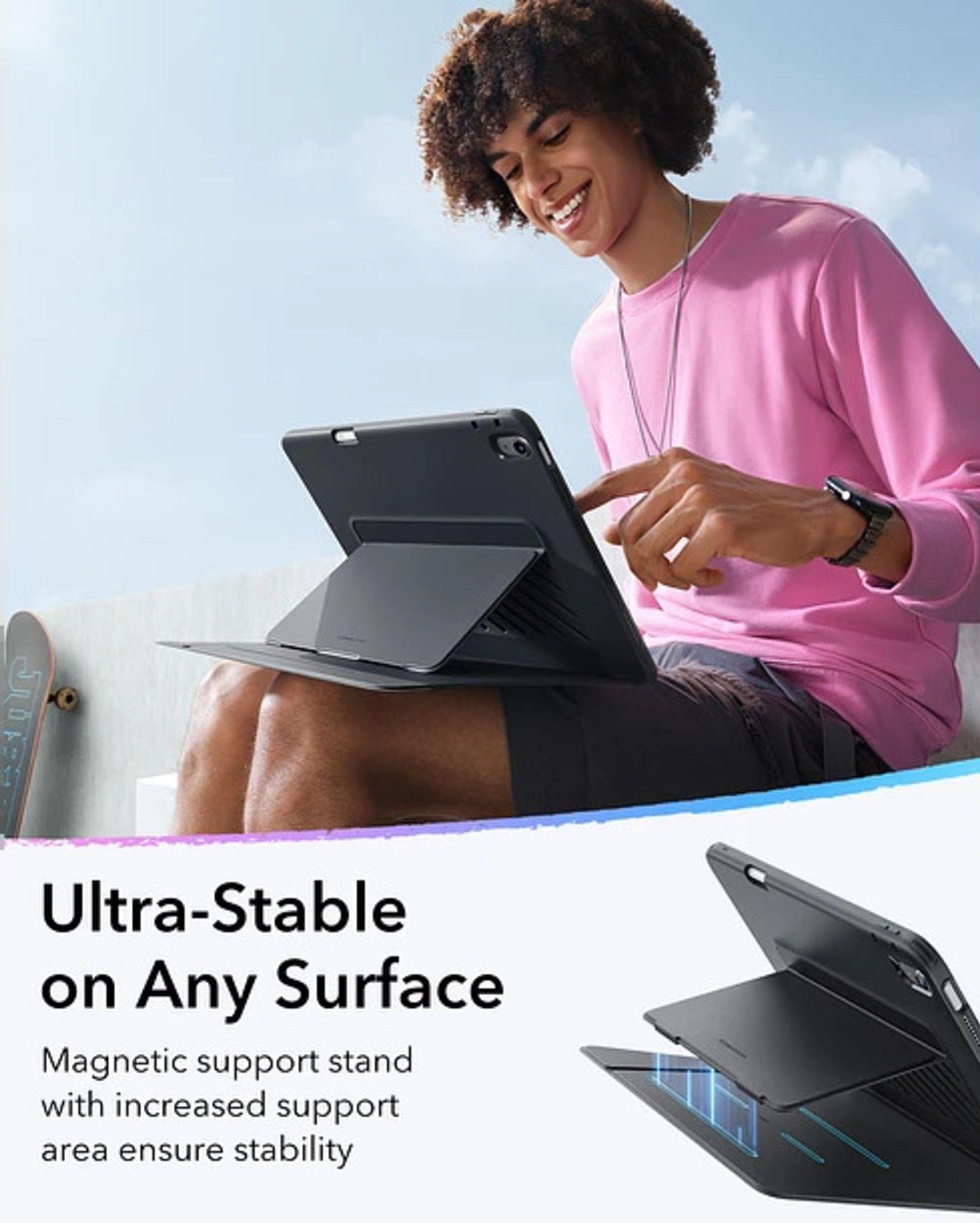 Carcasa Funda ESR Para iPad A16 iPad 11th 10th Gen Flip Hybrid-2