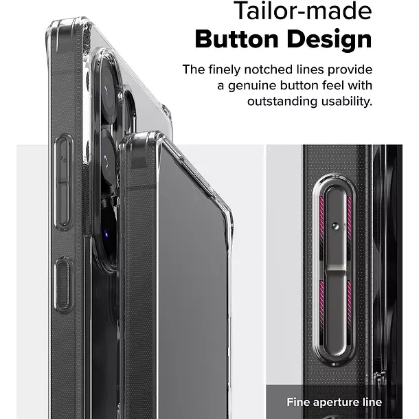 Carcasa Ringke Para Galaxy S25 Ultra FUSION Transparente Matte-4