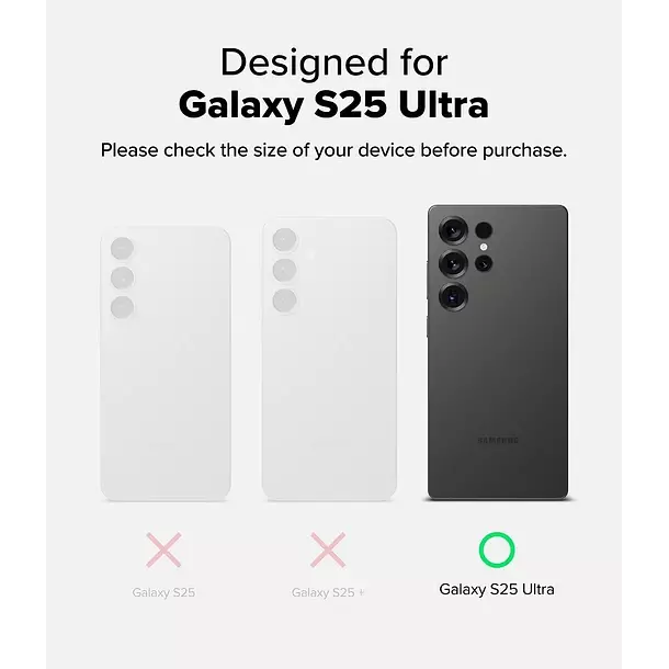 Carcasa Ringke Para Galaxy S25 Ultra FUSION Transparente Matte-8