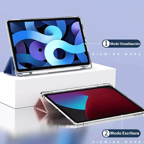 Carcasa Funda Smart Cover Para iPad Air 11 M3 M2 10 9 5ta gen 4ta gen-6
