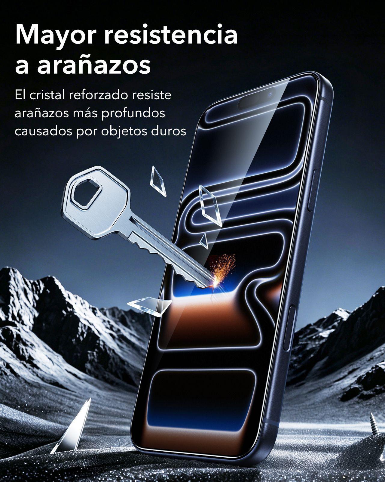 Mica Vidrio ESR Armorite Para iPhone 18 Pro UltraFit 2UN-4