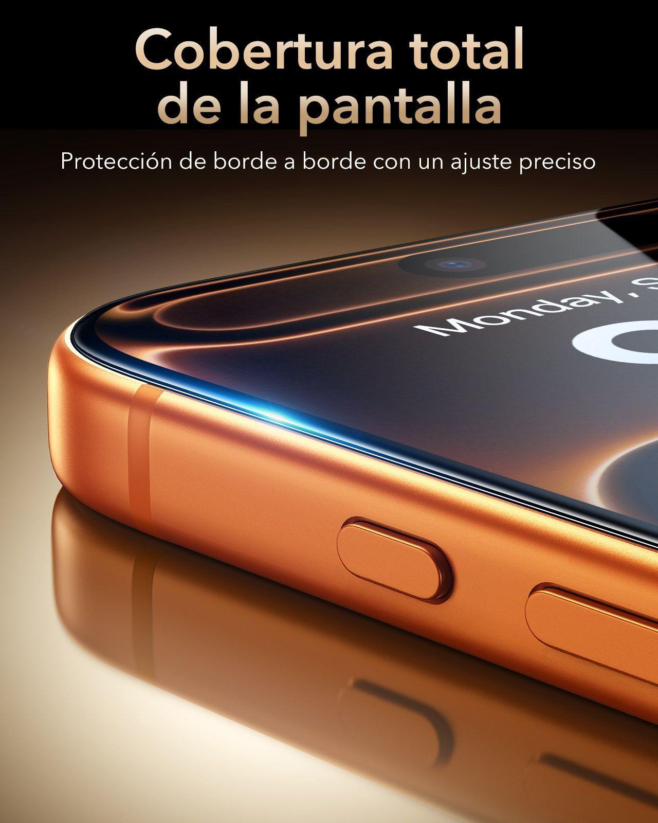 Mica Vidrio ESR Armorite Pro Para iPhone 18 Pro 17 Pro UltraFit 1 UN-7
