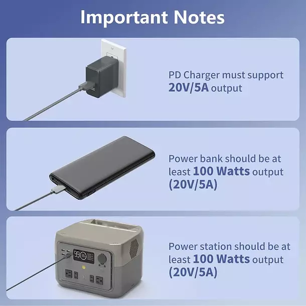 Cable de Carga Para Starlink Mini USB C 5 M-4