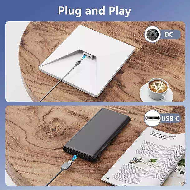 Cable de Carga Para Starlink Mini USB C 5 M-5