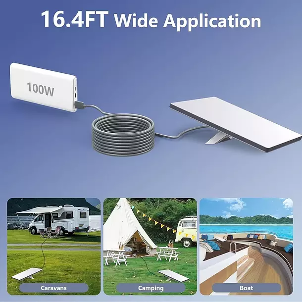 Cable de Carga Para Starlink Mini USB C 5 M-6