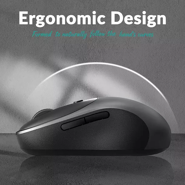 Mouse Keychron BM24 Inalambrico 2 4GHZ Bluetooth-7