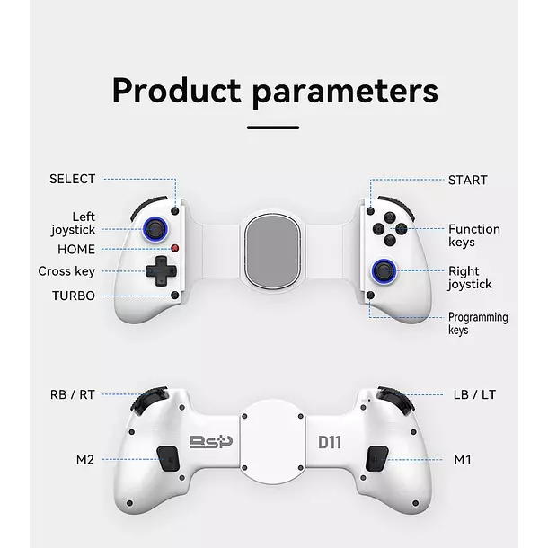 Control Gamepad Joystick Bluetooth para Celular-8
