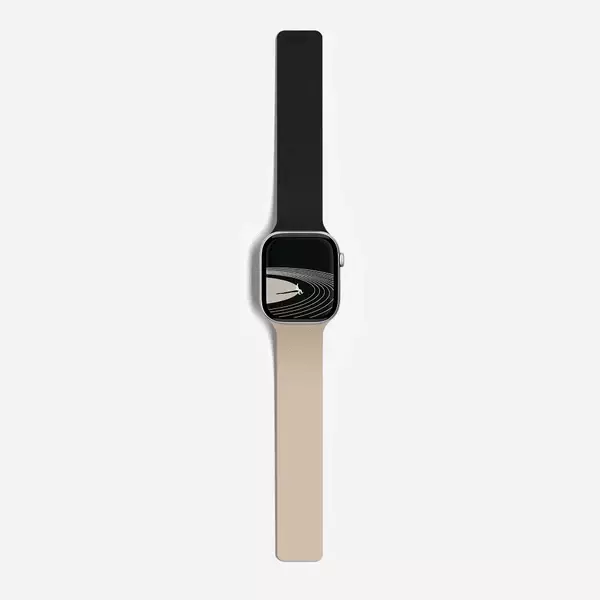 Correa MOFT Snap Duo para Apple Watch 38 40 41 42mm Negro Blanco-3