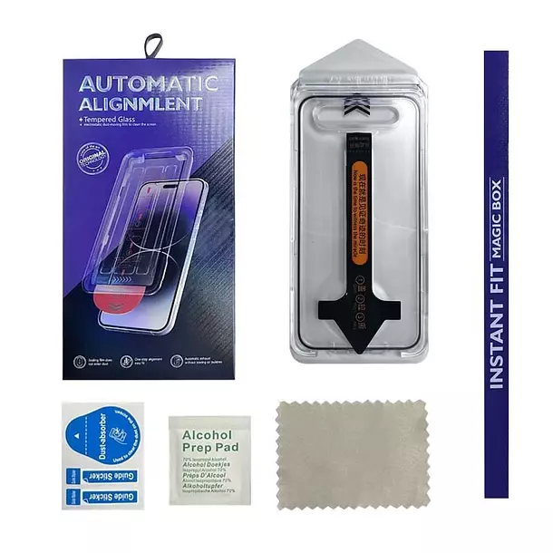 Lamina Pantalla Para iPhone 17 Pro Max Auto Instalable-1