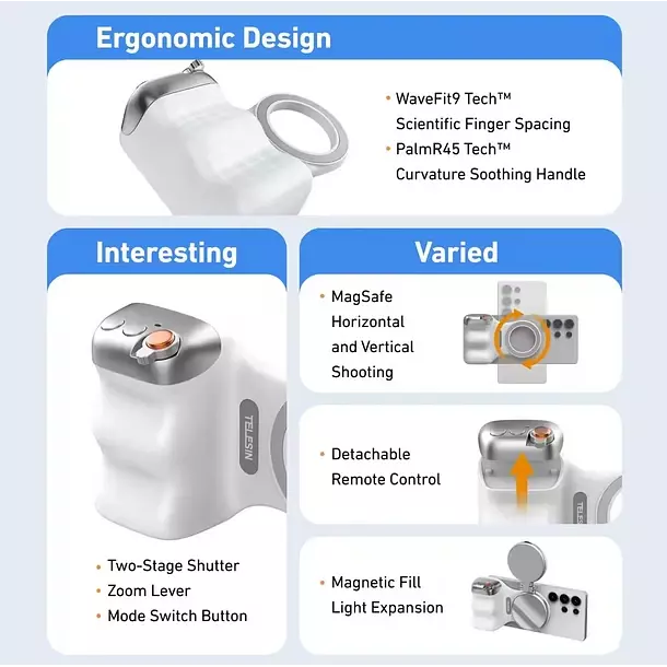 Soporte Para Celular Fun Shot Magnetico Soporte camara-8