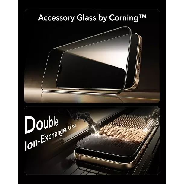 Lamina Pantalla ESR Para iPhone 17 Pro Pro Max Armorite Corning-7