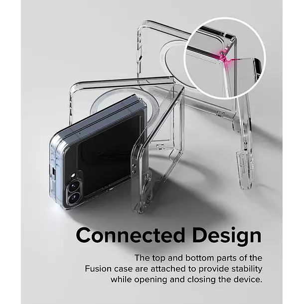 Carcasa Ringke Para Galaxy Z Flip 7 FE 6 Fusion Magnetica-5