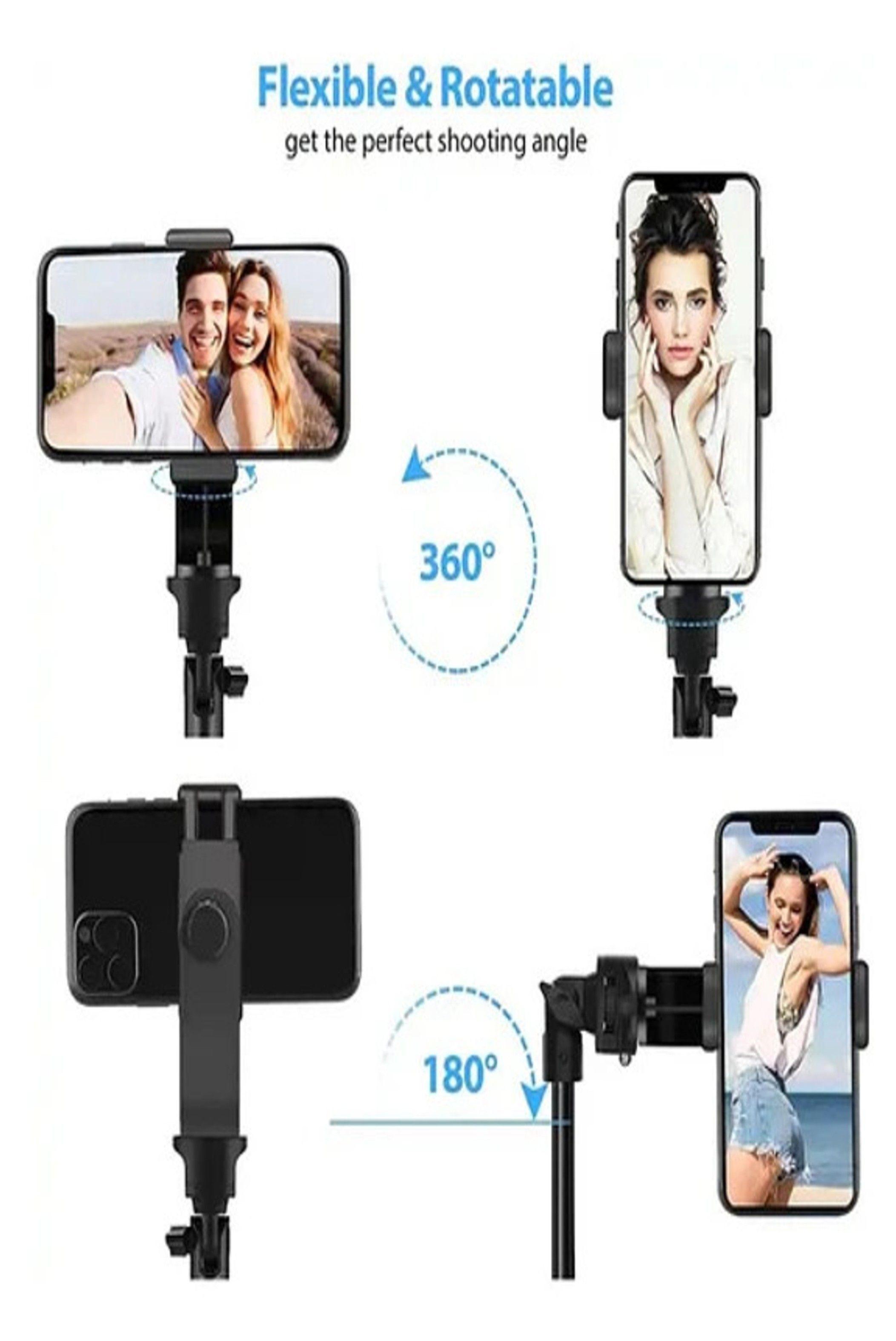 Tripode Palo Selfie Para iPhone Celular Camara-3