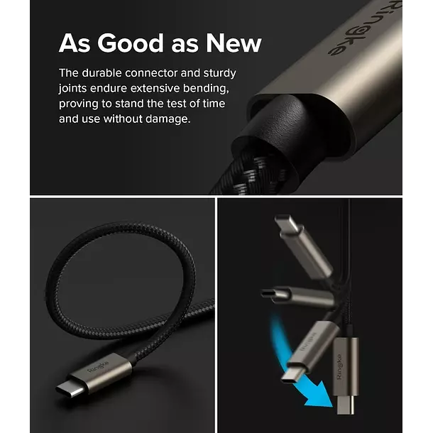 Cable Ringke USB 3 2 Gen 2x2 USB C 90 1 M-9