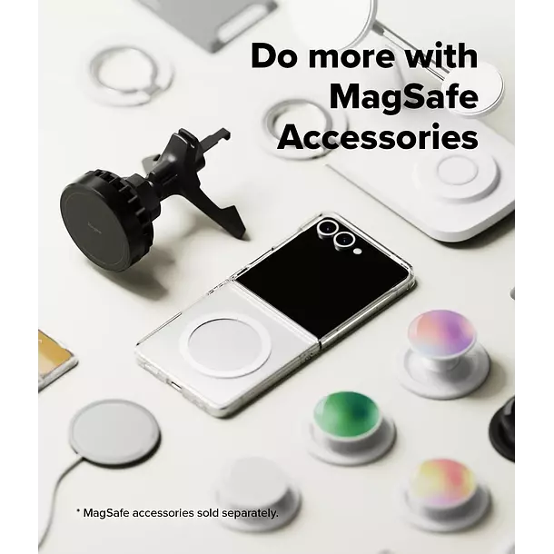 Carcasa Ringke Para Galaxy Z Flip 7 Fusion Magnetic-6