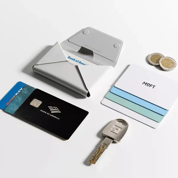 Billetera de Viaje MOFT Modern Wallet con Soporte Rastreable-5