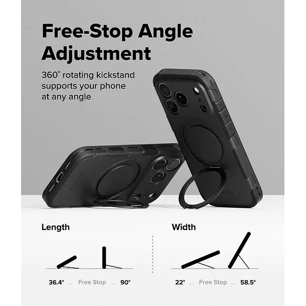 Carcasa Ringke Para iPhone 18 Pro 17 Pro Alles-4