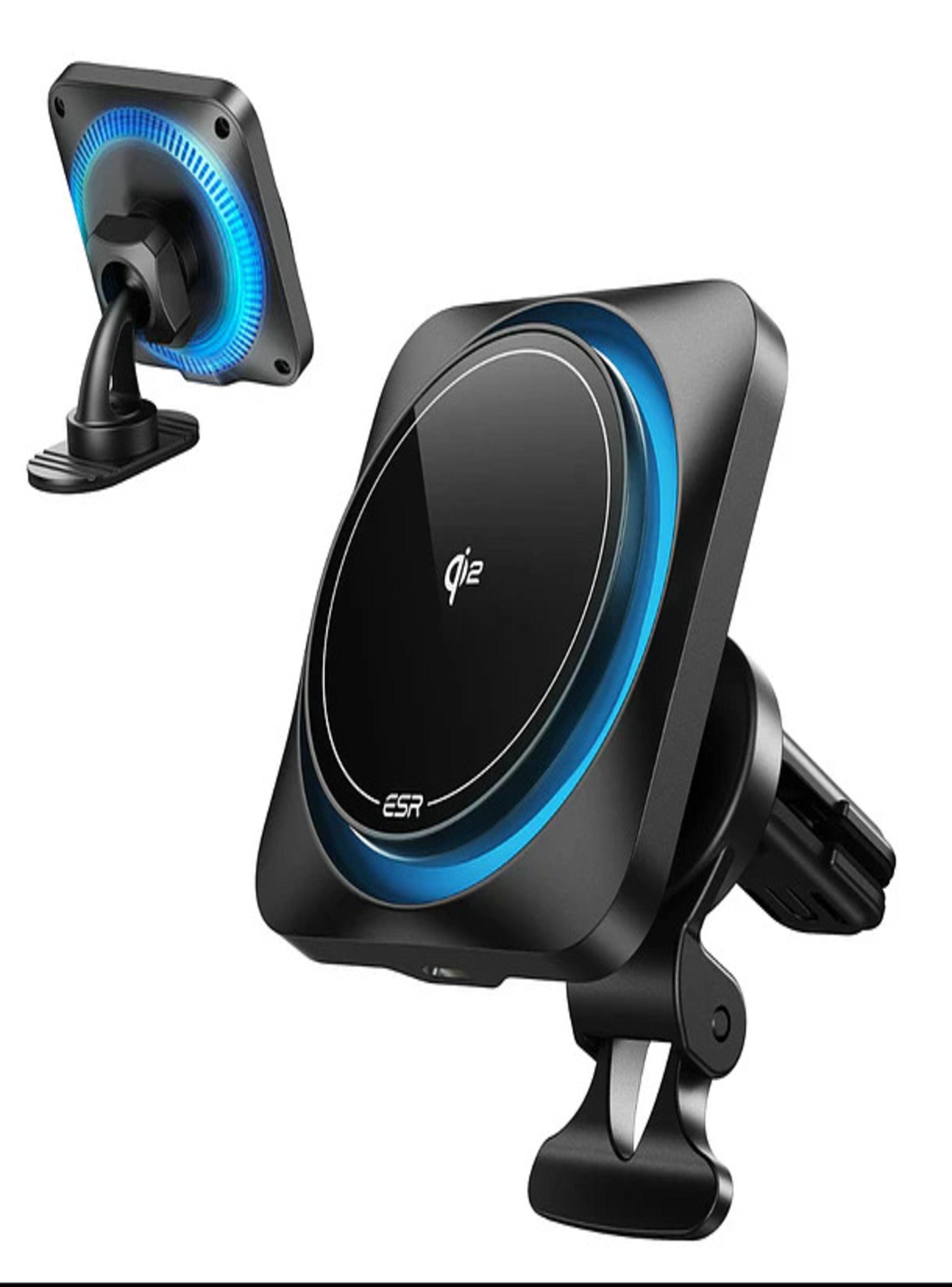 Soporte Celular Auto ESR Qi2 Cryoboost Magnetico Para iPhone-0
