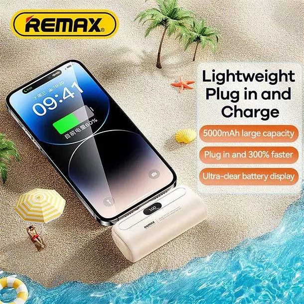 Bateria Cargador Portatil 5000mAh Tipo C-2