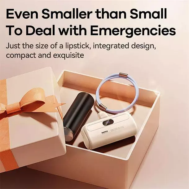 Bateria Cargador Portatil 5000mAh Tipo C-3