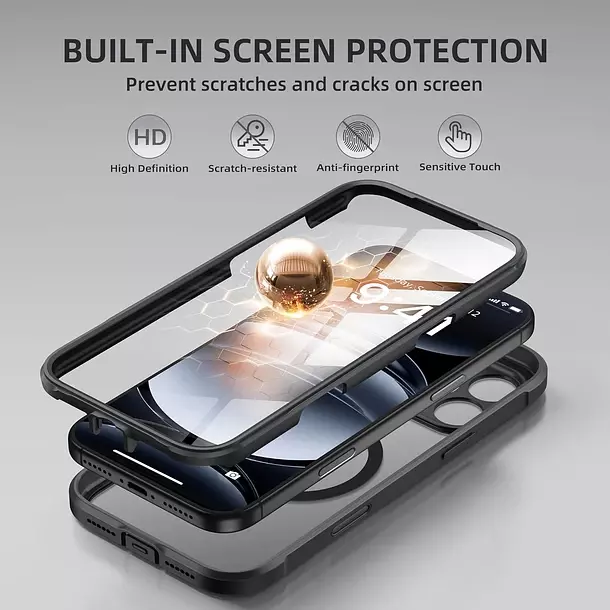 Carcasa 360 Para iPhone 17 Pro AntiGolpes-2
