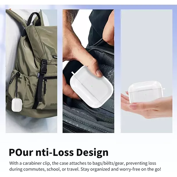 Carcasa Funda Silicona Para AirPods Pro 3 2025-6