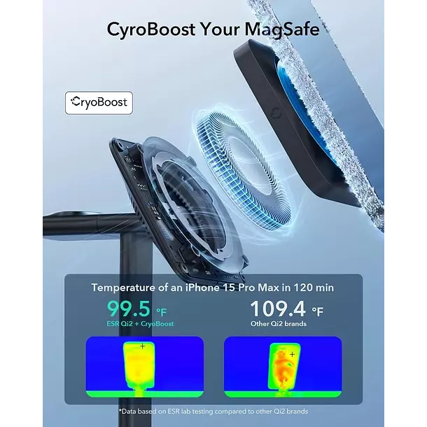 Estacion de Carga ESR 3 en 1 Qi2 para iPhone Apple Watch AirPods CryoBoost-2