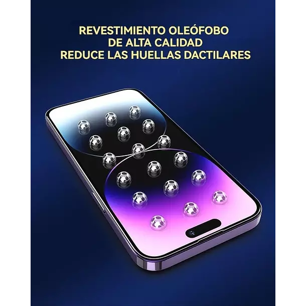 Lamina Anti Espia Para iPhone 18 Pro Max 17 Pro Max Auto Instalable-7