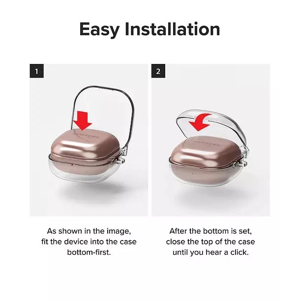 Carcasa Funda Ringke Para Buds Live Pro 2 2 Pro FE Hinge-7
