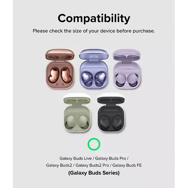 Carcasa Funda Ringke Para Buds Live Pro 2 2 Pro FE Hinge-8