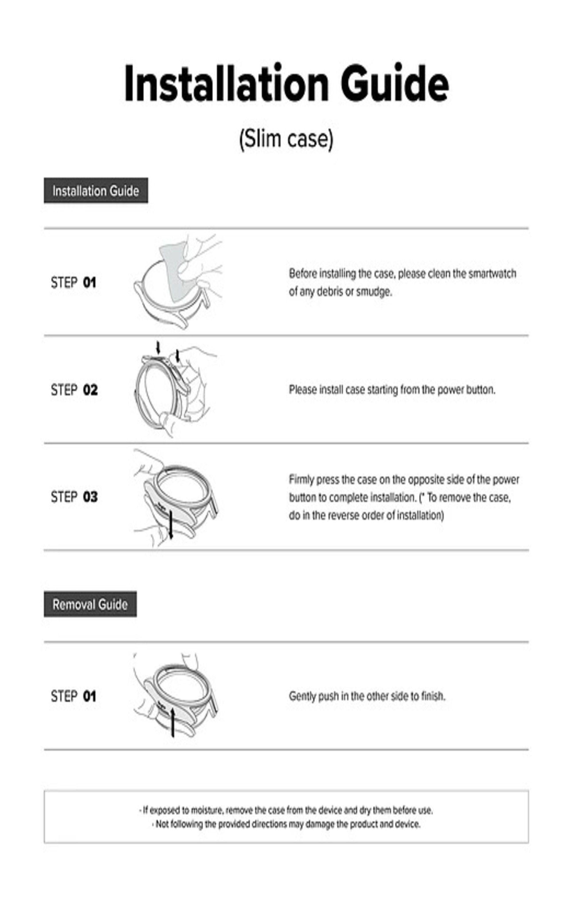 Carcasa Ringke Para Apple Watch 11 10 42 mm Pack 2-7