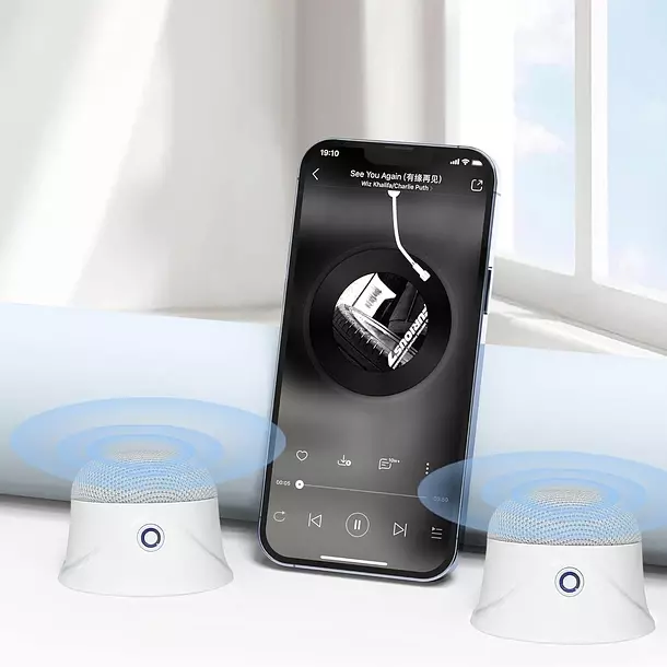 Parlante Magnetico TWS Para iPhone Compatible Magsafe-2