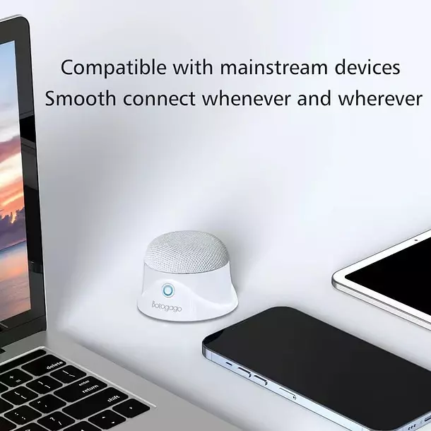 Parlante Magnetico TWS Para iPhone Compatible Magsafe-8