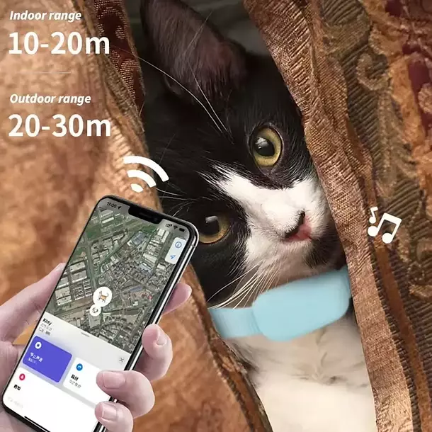 Collar Rastreador GPS para Mascotas-6