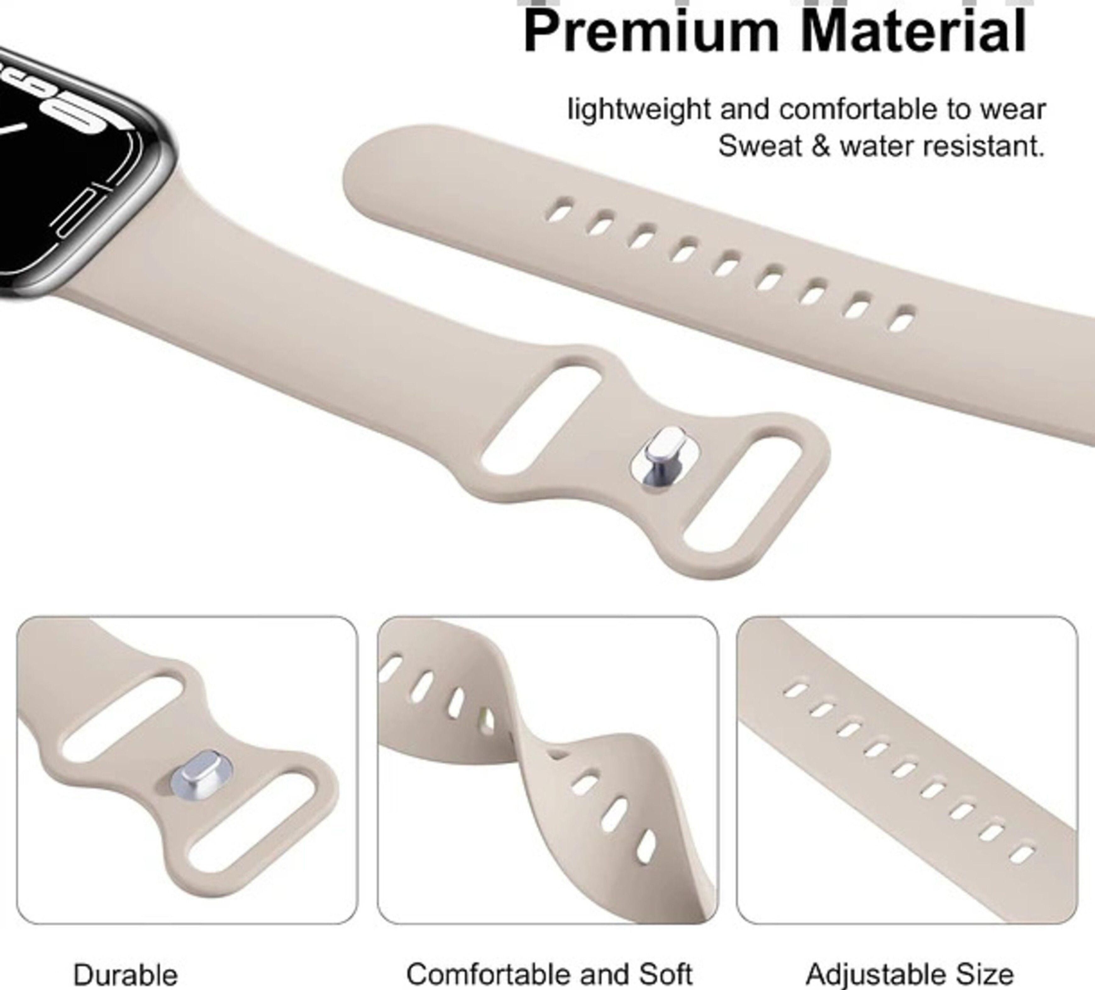 Correa Silicona para Apple Watch 38 40 41 42 MM-3
